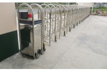 CỔNG XẾP INOX TỰ ĐỘNG