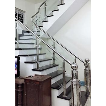 caauthang kính tay vịn inox