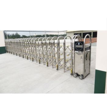 CỔNG XẾP INOX TỰ ĐỘNG 2