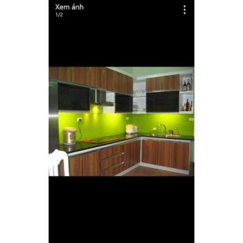 KÍNH BẾP SƠN MÀU